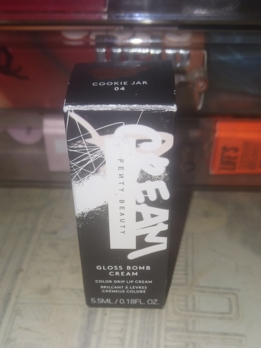 Fenty Beauty Gloss Bomb Cream Lip Color — Cookie Jar (Brown)